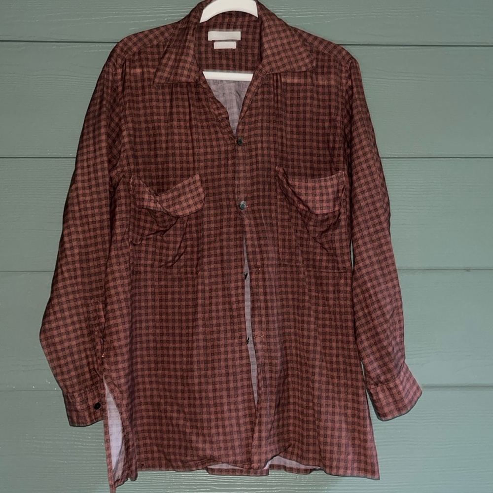 4for$20🛍️ YOKE ORANGE SOFT LIGHTWEIGHT FLANNEL